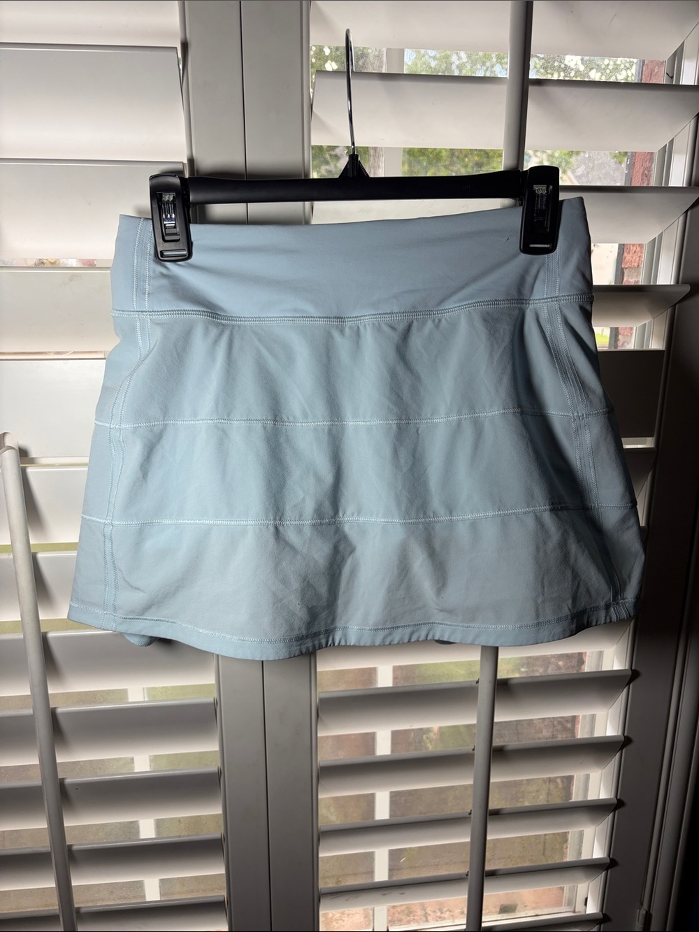 lululemon athletica Pale Blue Athletic Skort